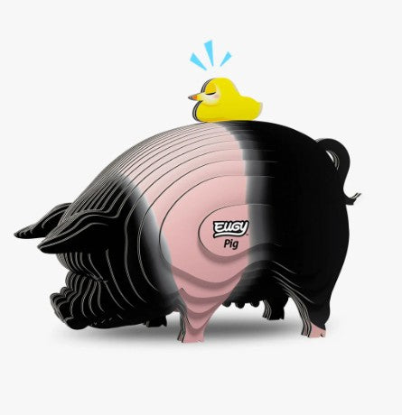 EUGY Pig 3D Paper Puzzle