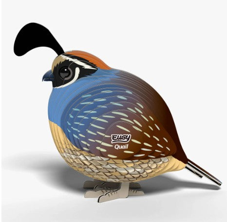 EUGY Quail 3D Paper Puzzle