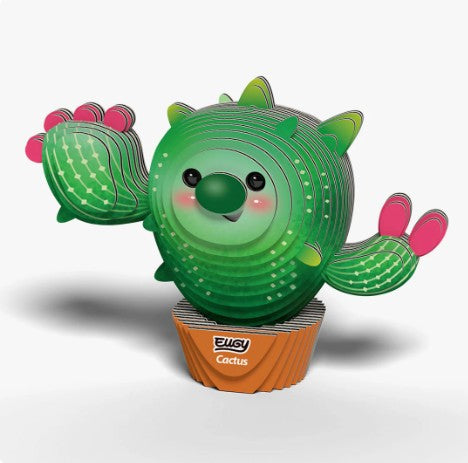 EUGY Cactus 3D Paper Puzzle