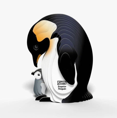 EUGY Emperor Penguin 3D Paper Puzzle