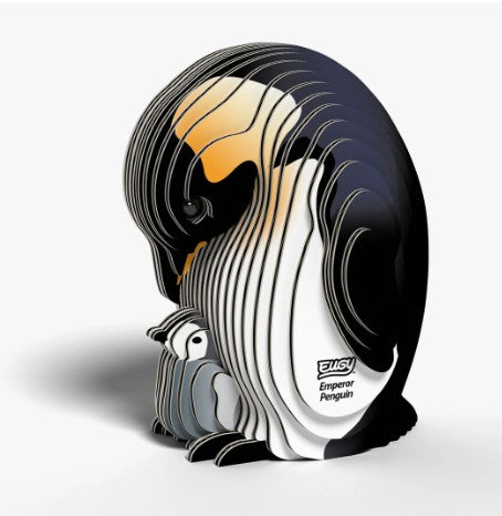 EUGY Emperor Penguin 3D Paper Puzzle