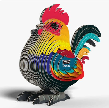 EUGY Rooster 3D Paper Puzzle