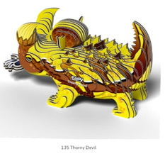 EUGY Thorny Devil 3D Paper Puzzle