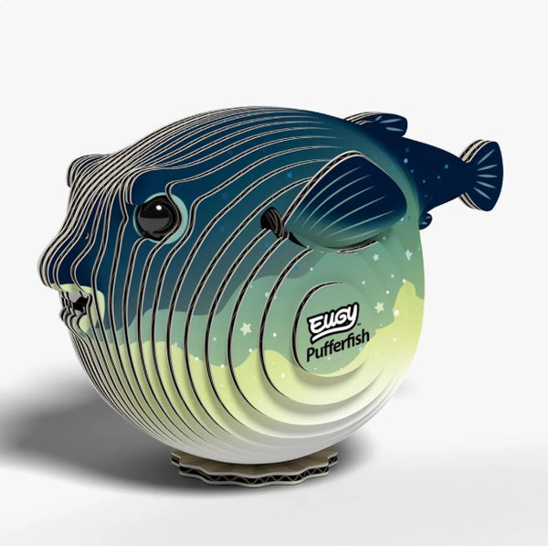 EUGY Pufferfish 3D Paper Puzzle