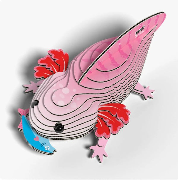EUGY Axolotl 3D Paper Puzzle