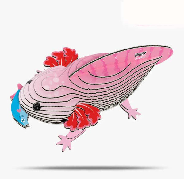 EUGY Axolotl 3D Paper Puzzle