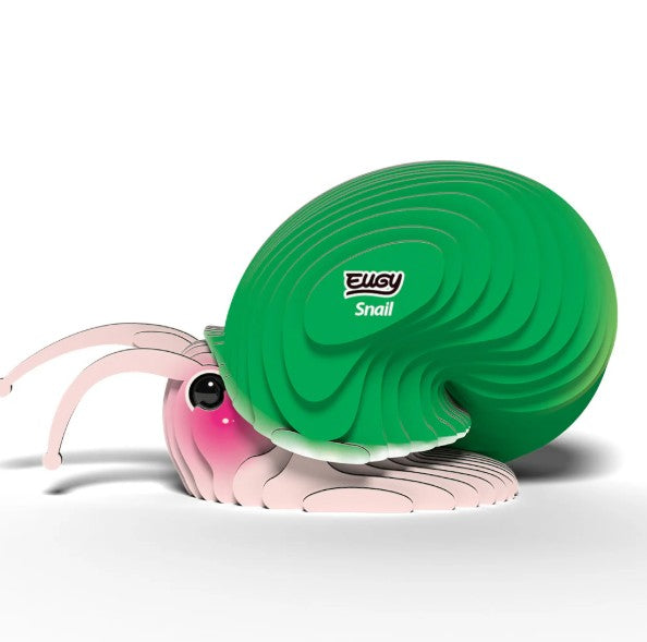 EUGY Snail 3D Paper Puzzle