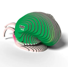 EUGY Snail 3D Paper Puzzle