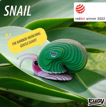 EUGY Snail 3D Paper Puzzle