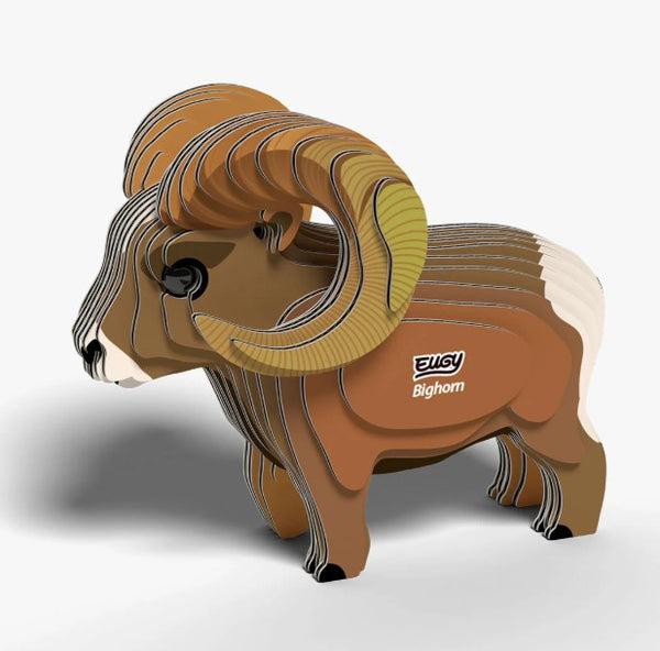 EUGY Bighorn 3D Paper Puzzle