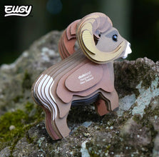EUGY Bighorn 3D Paper Puzzle
