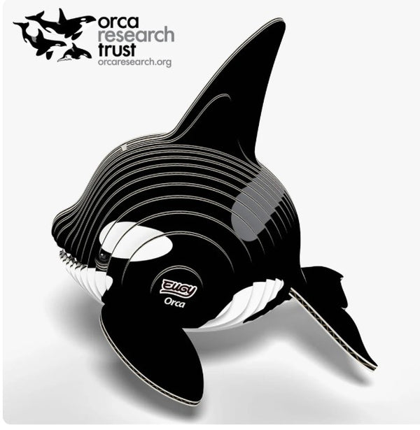 EUGY 020 Orca 3D Paper Puzzle