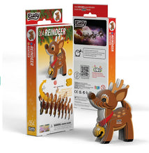EUGY Reindeer 3D Paper Puzzle
