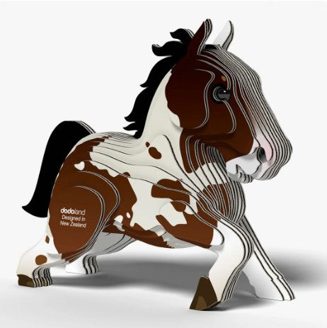 EUGY Horse 3D Paper Puzzle