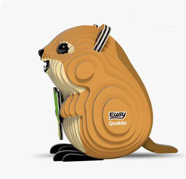 EUGY Quokka 3D Paper Puzzle