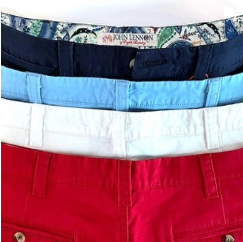 John Lennon Shorts- Cornwall White