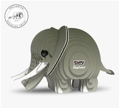 EUGY Elephant 3D Paper Puzzle