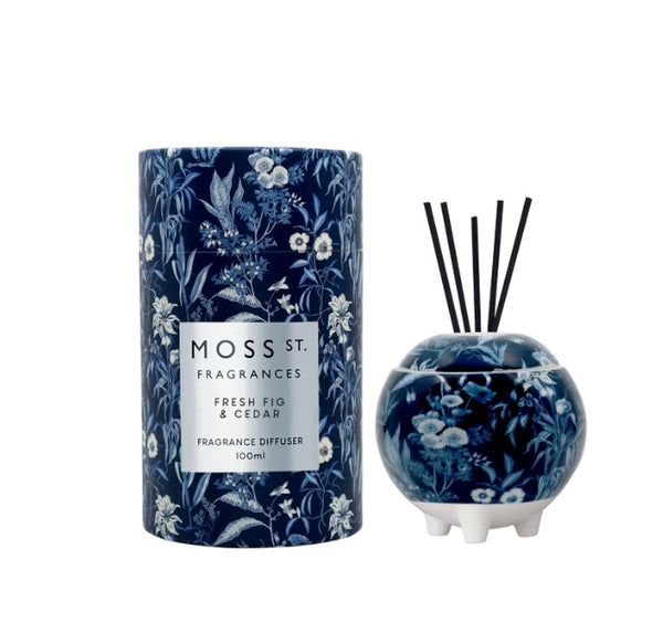 Moss St Fresh Fig & Cedar Ceramic Diffuser 100ml