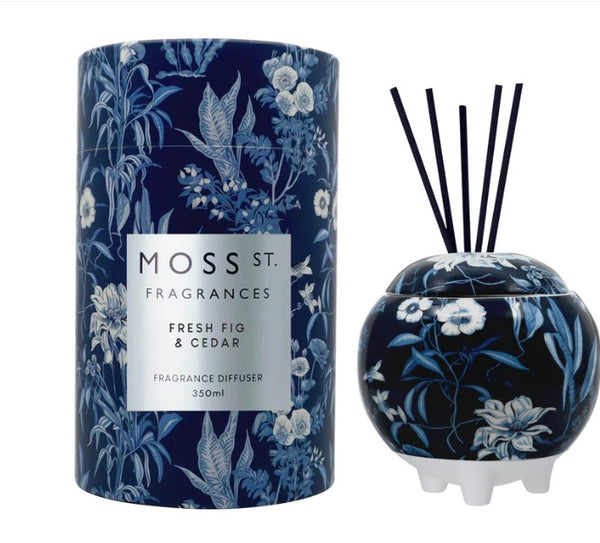 Moss St Fresh Fig & Cedar Ceramic Diffuser 350ml