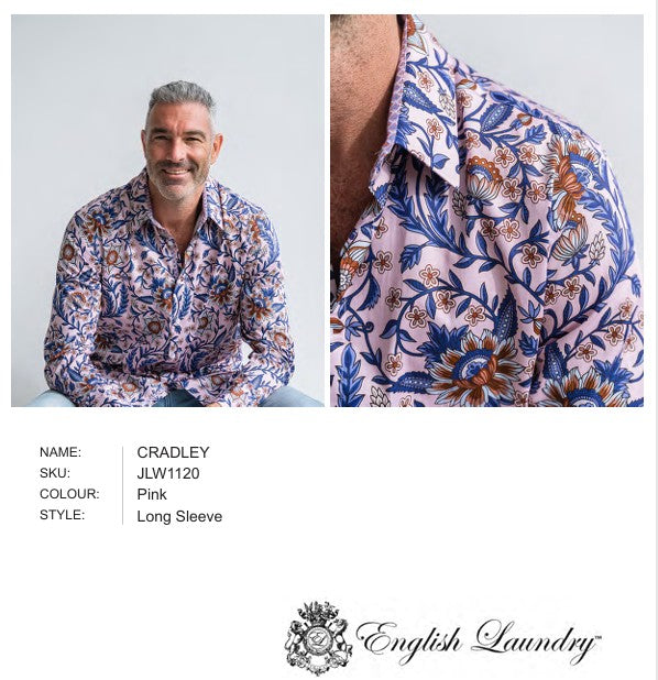 John Lennon - CRADLEY Long Sleeve Shirt - Pink