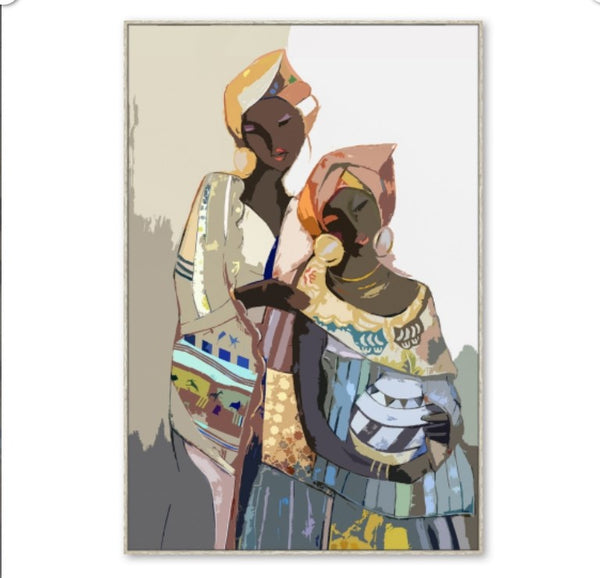 Market Day Canvas Art