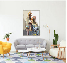Market Day Canvas Art