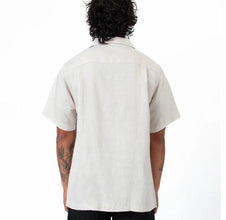 Short Sleeve Cuban Shirt -  Linen