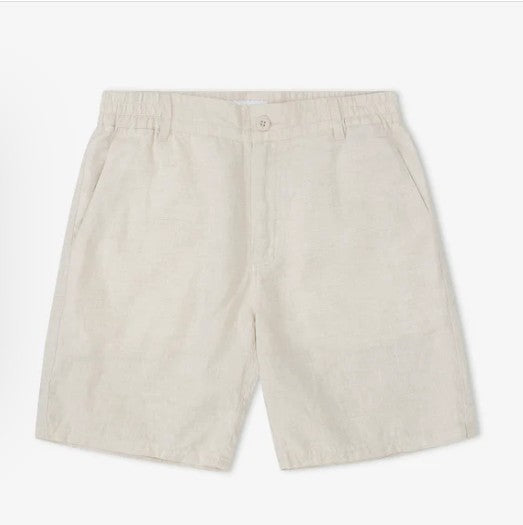Tanner Linen Shorts - Natural
