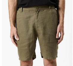 Tanner Linen Shorts - Fatigue