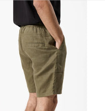 Tanner Linen Shorts - Fatigue