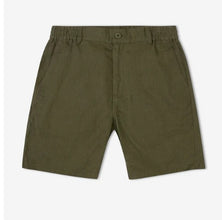 Tanner Linen Shorts - Fatigue