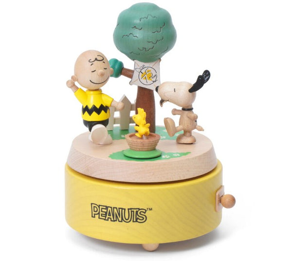 Snoopy 75th (Snoopy & Charlie Brown) - Multi Rotate Music Box