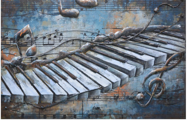 Rhythm Metal Wall Art