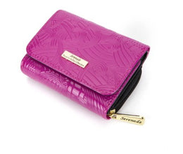 AMIRA SML PATENT LEATHER WALLET WITH RFID
