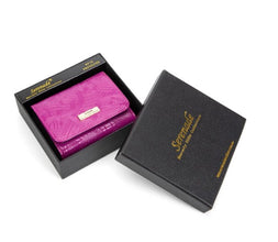 AMIRA SML PATENT LEATHER WALLET WITH RFID