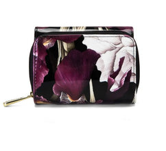 CHARLOTTE SML PATENT LEATHER WALLET WITH RFID