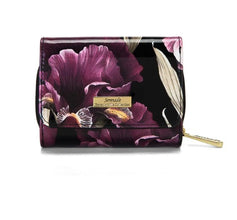 CHARLOTTE SML PATENT LEATHER WALLET WITH RFID