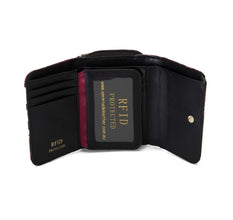 CHARLOTTE SML PATENT LEATHER WALLET WITH RFID