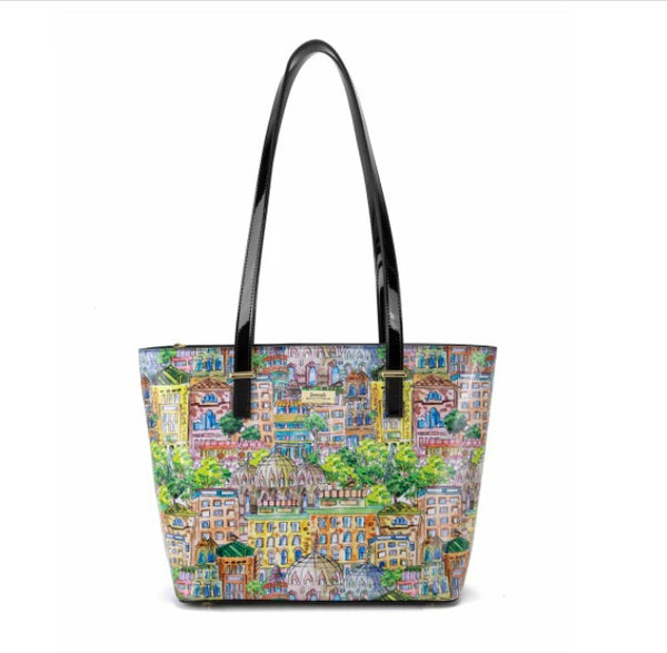 SERENADE - PALERMO PATENT LEATHER TOTE BAG image 0