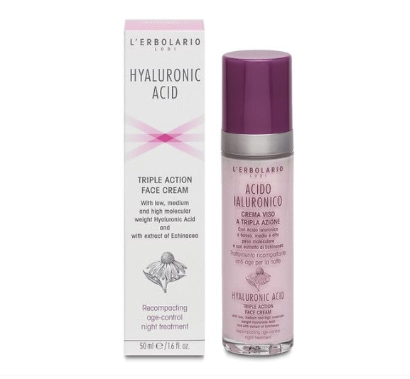 L' ERBOLARIO Hyaluronic Acid Triple Action Face Cream - Night Cream image 0