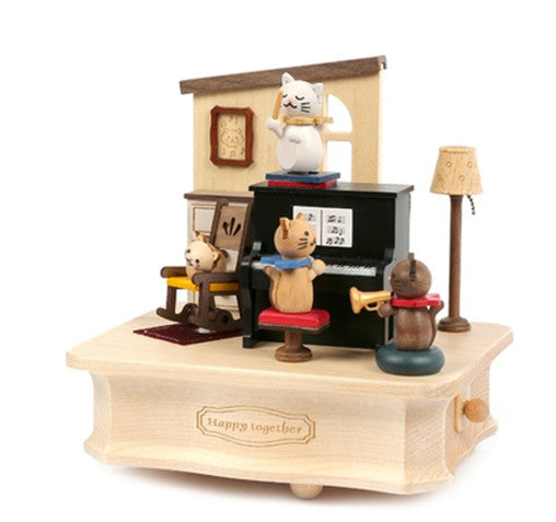 Wooderful Life -  Music Box Cat Plays Piano image 0