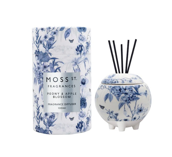 Peony & Apple Blossom Ceramic Diffuser 100ml image 0