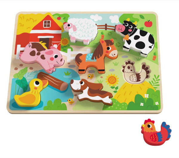 CHUNKY PUZZLE - FARM image 0