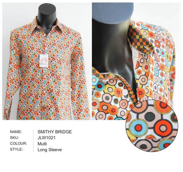 John Lennon - SMITHY BRIDGE Long Sleeve Shirt - Multi image 0