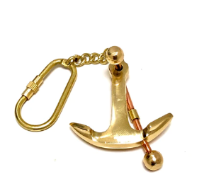 Brass Anchor Key-Chain image 0