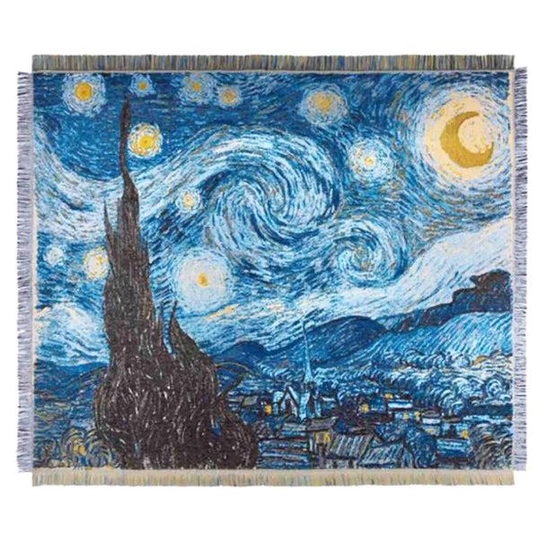 Throw Rug -   Starry Night Rug image 0