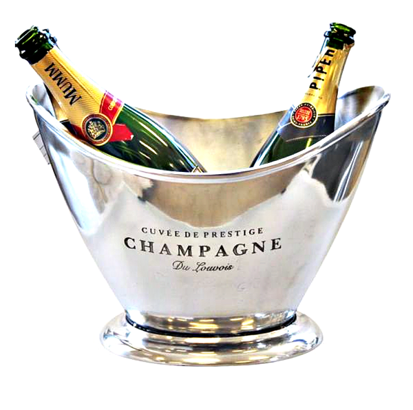 Aluminium Oval Champagne Bucket image 0