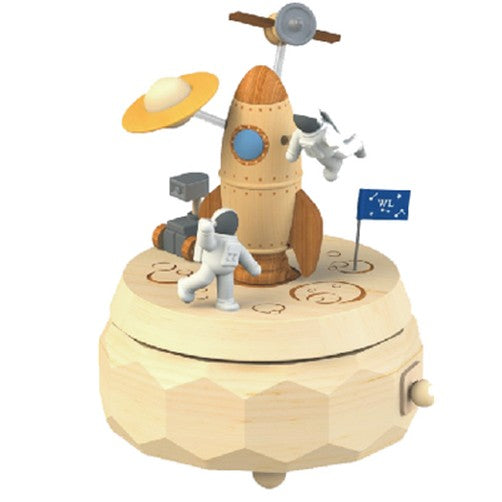 Spacewalk - Exclusive Double Rotate Music Box image 0
