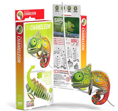 Eugy - Chameleon 3D Model Kit