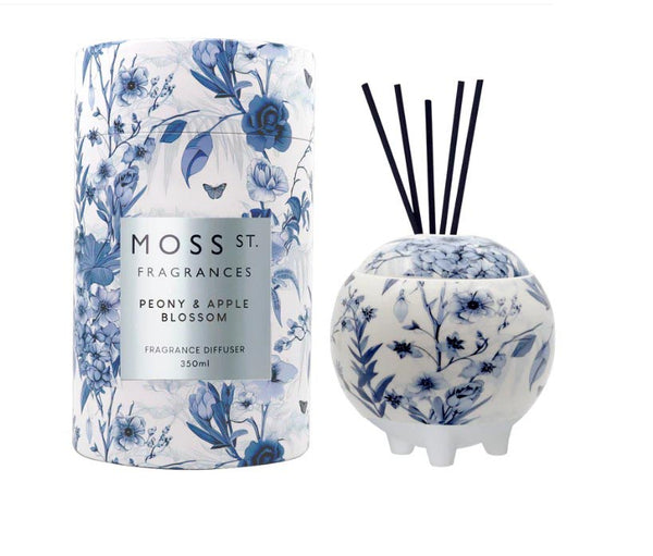 Peony & Apple Blossom Ceramic Diffuser 350ml image 0